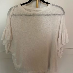 Velvet by Graham & Spencer Ruffle Layla Tshirt